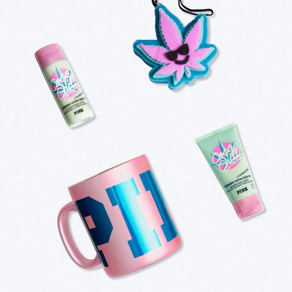 Victoria's Secret PINK Coco Chill Mug Set NEW - Picture 2 of 2